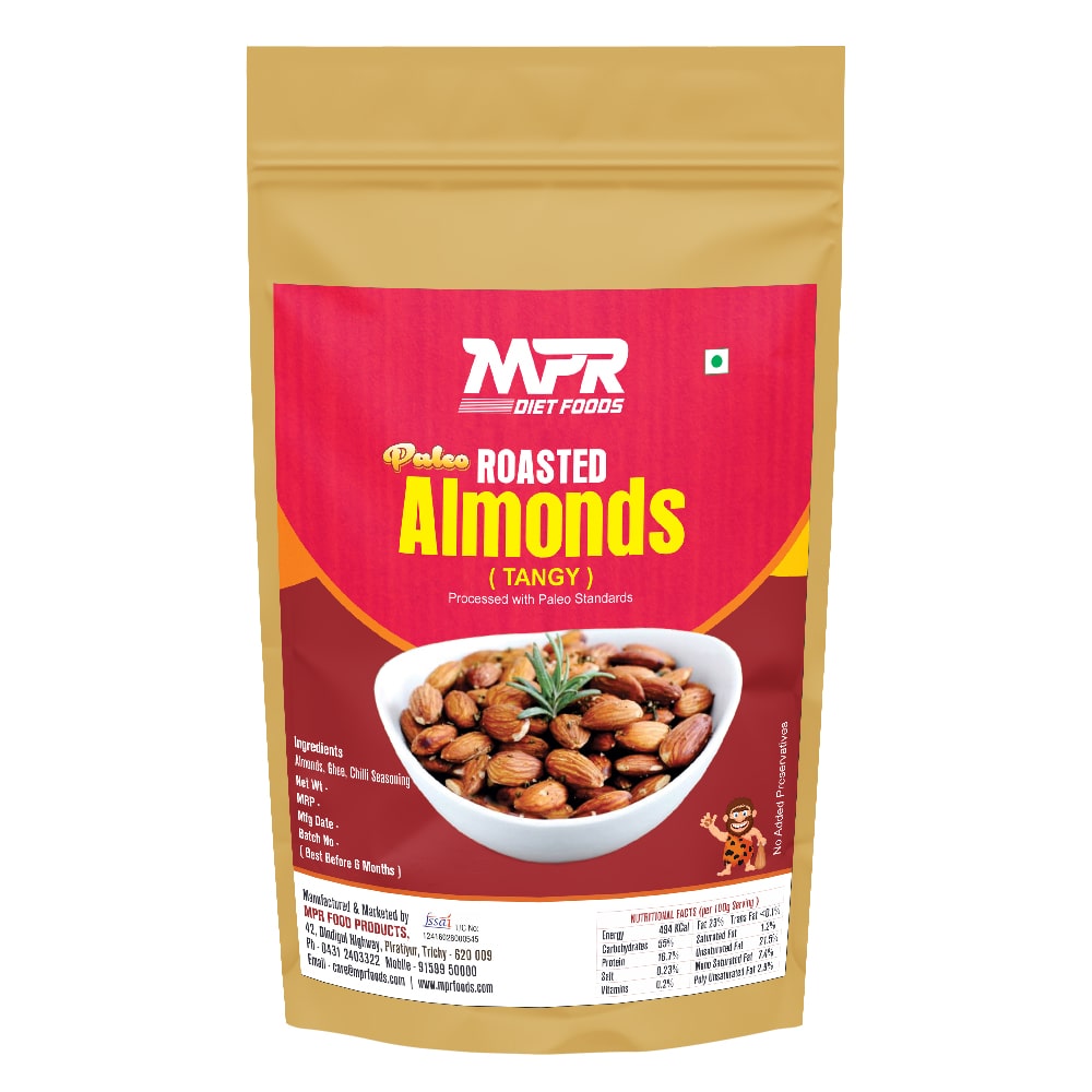 Roasted Almonds Tangy Flavor
