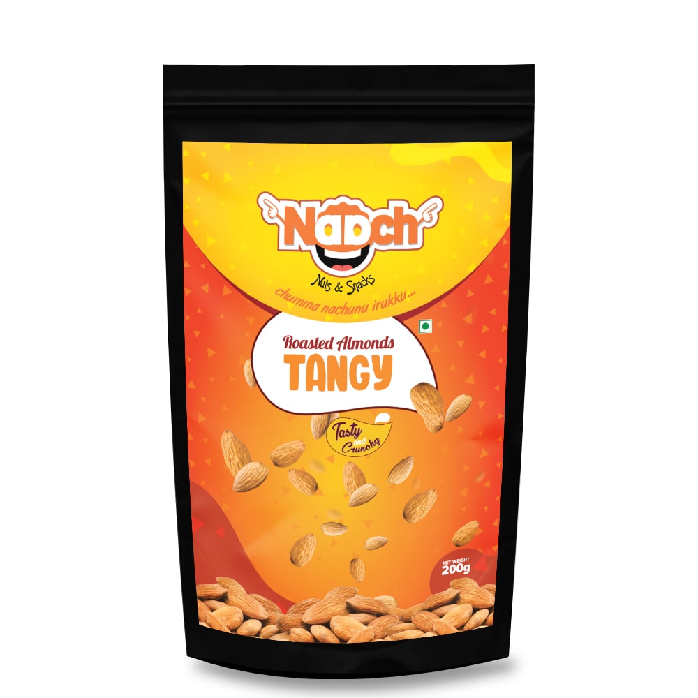 Roasted Almonds Tangy Flavor