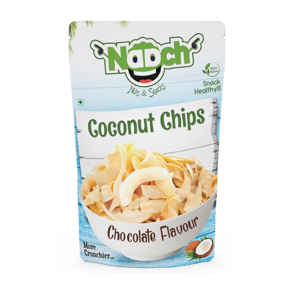 Naach Choco Coconut Chips-500gm