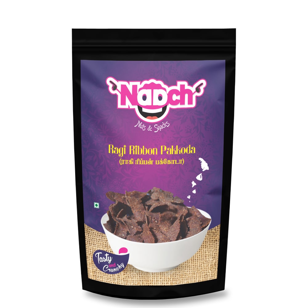 Naach Ragi Ribbon Pakkoda-500gm